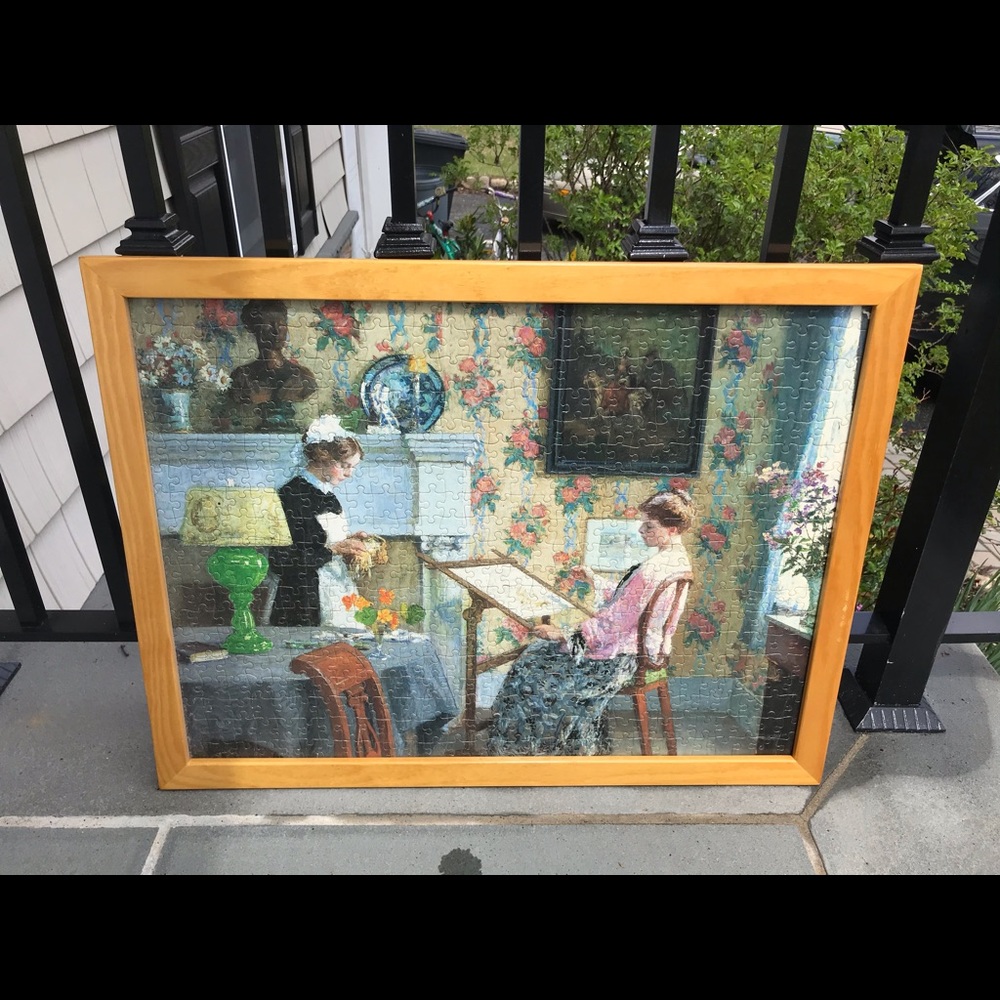 Framed puzzle 24”x30”